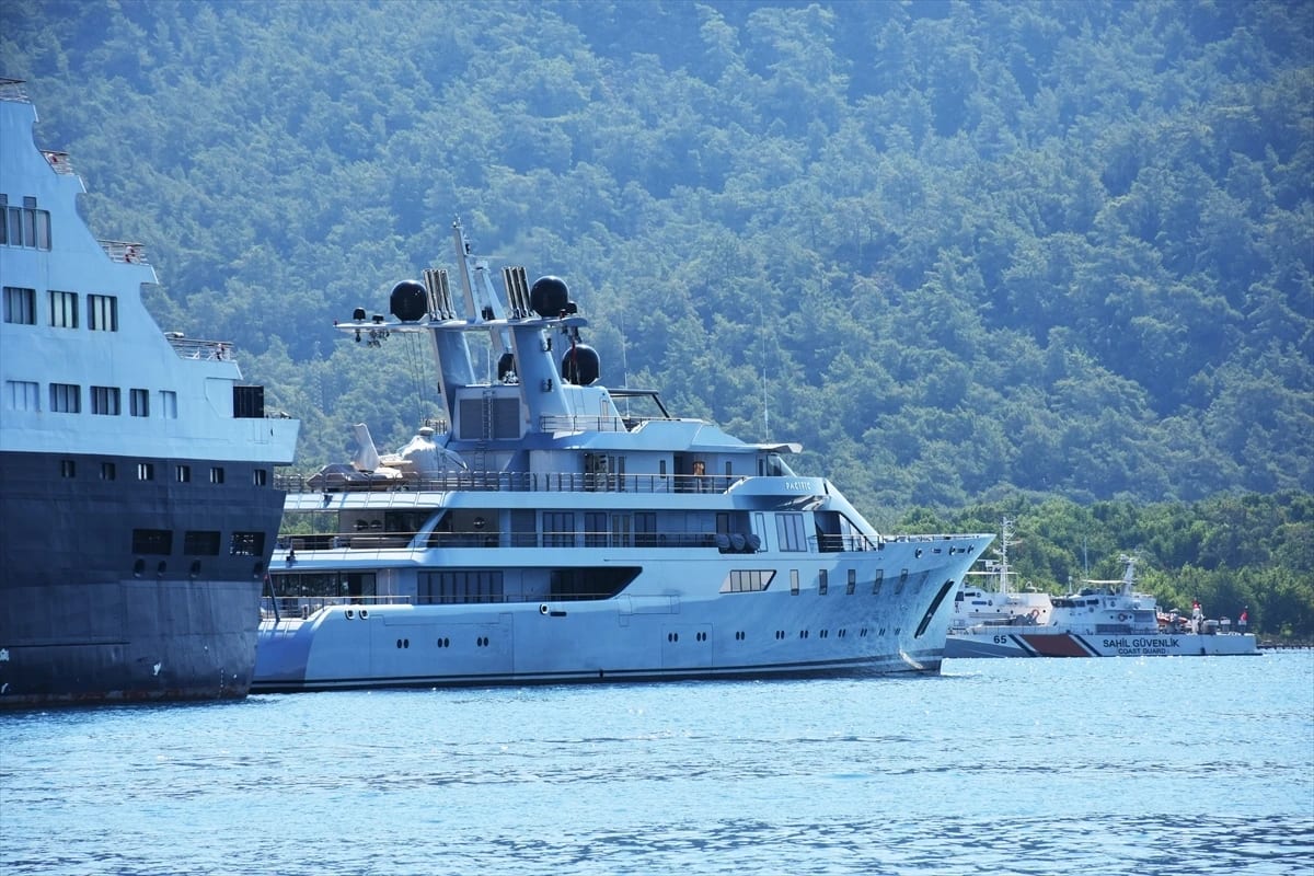 Mega Yat “Pacific” Marmaris’ten 210 Bin Litre Yakıt Aldı