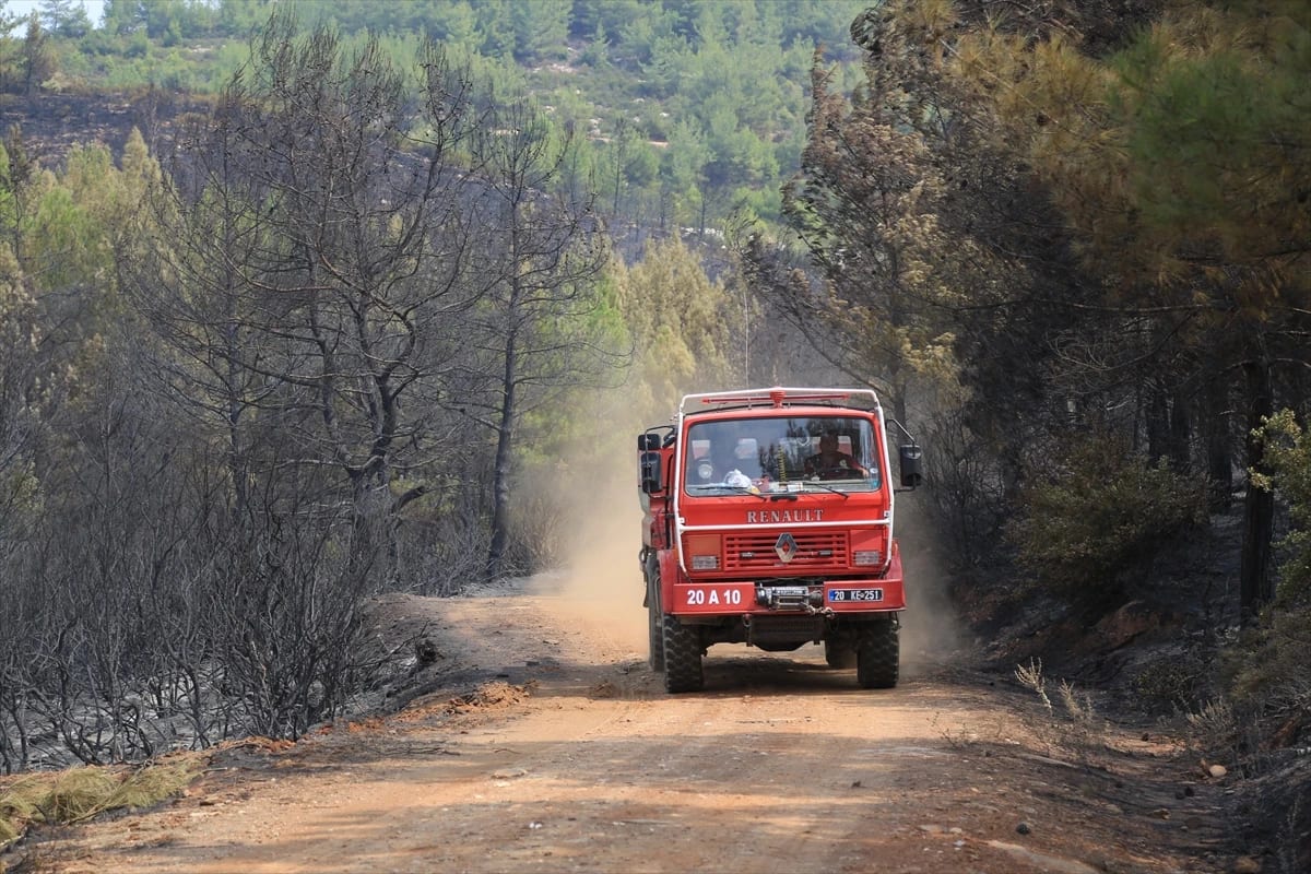 Muğla’daki Orman Yangını 17 Saatte Söndürüldü