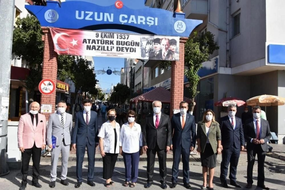 Atatürk’ün Nazilli’ye Gelişi Törenlerle Kutlandı