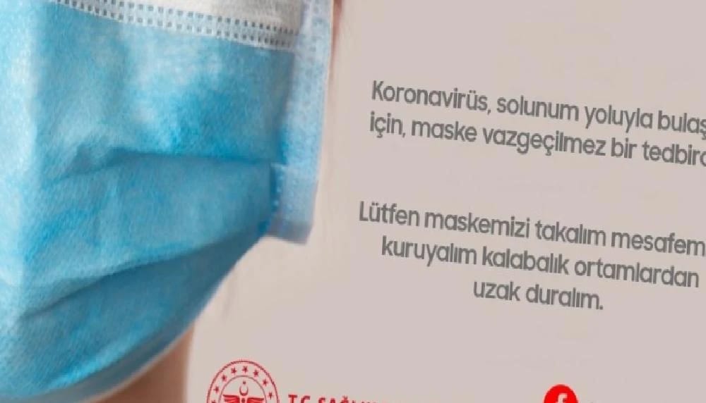 İl Sağlık Müdürlüğü’nden Maske Uyarısı