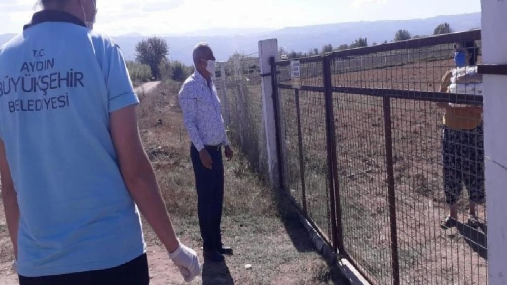 Korona Mağduru Aileye Başkan Yıldırımkaya Yalnız Bırakmadı