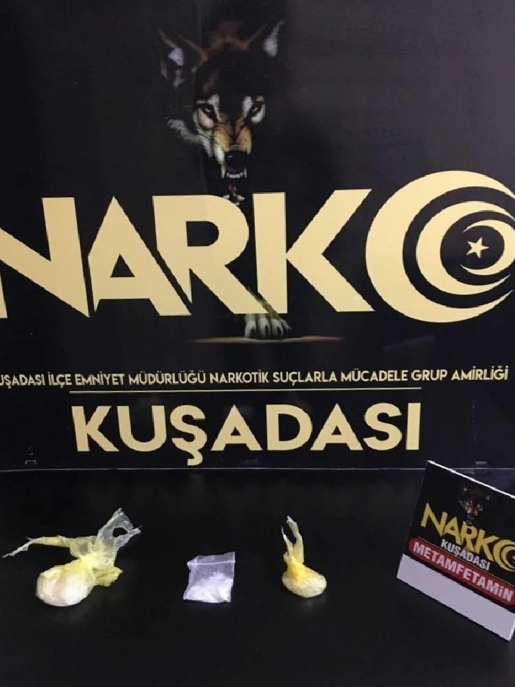 Kuşadası’nda Uyuşturucu Operasyonu