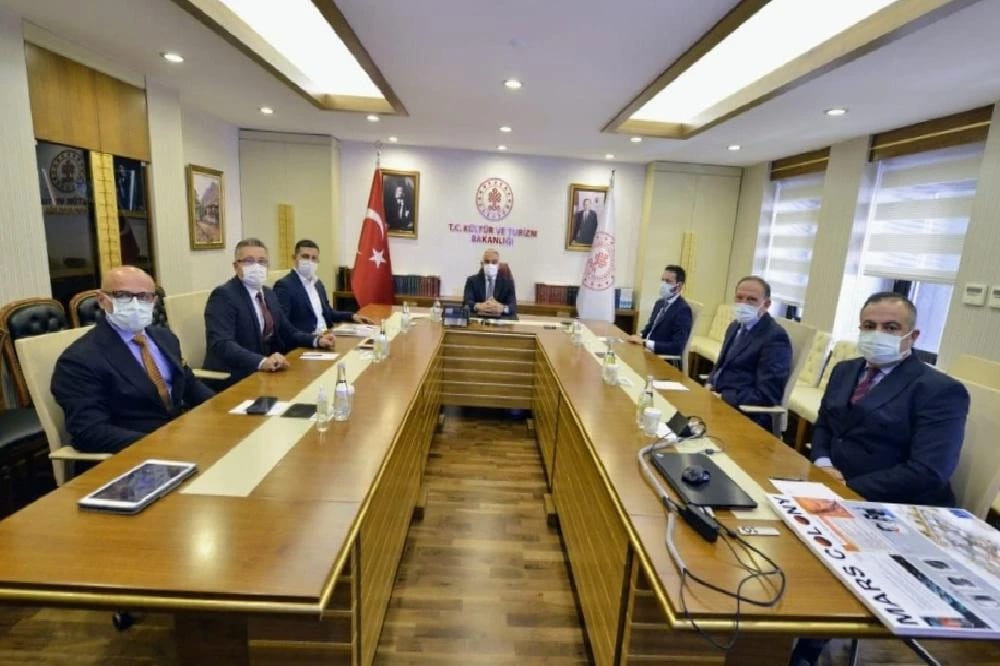 Başkan Günel, Kültür ve Turizm Bakanı Ersoy’u Ziyaret Etti