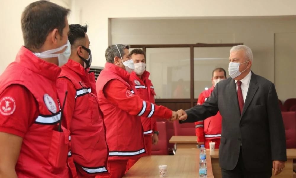 Deprem Profesöründen Başkan Atay’a Teşekkür