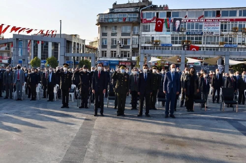 Söke’de Atatürk Törenle Anıldı