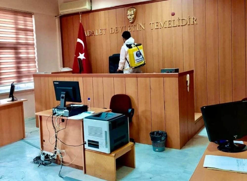 Didim’de Dezenfekte Çalışmaları Sürüyor (19.12.2020)