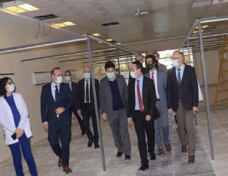 İl Sağlık Müdürü Açıkgöz, NDH’de İncelemelerde Bulundu