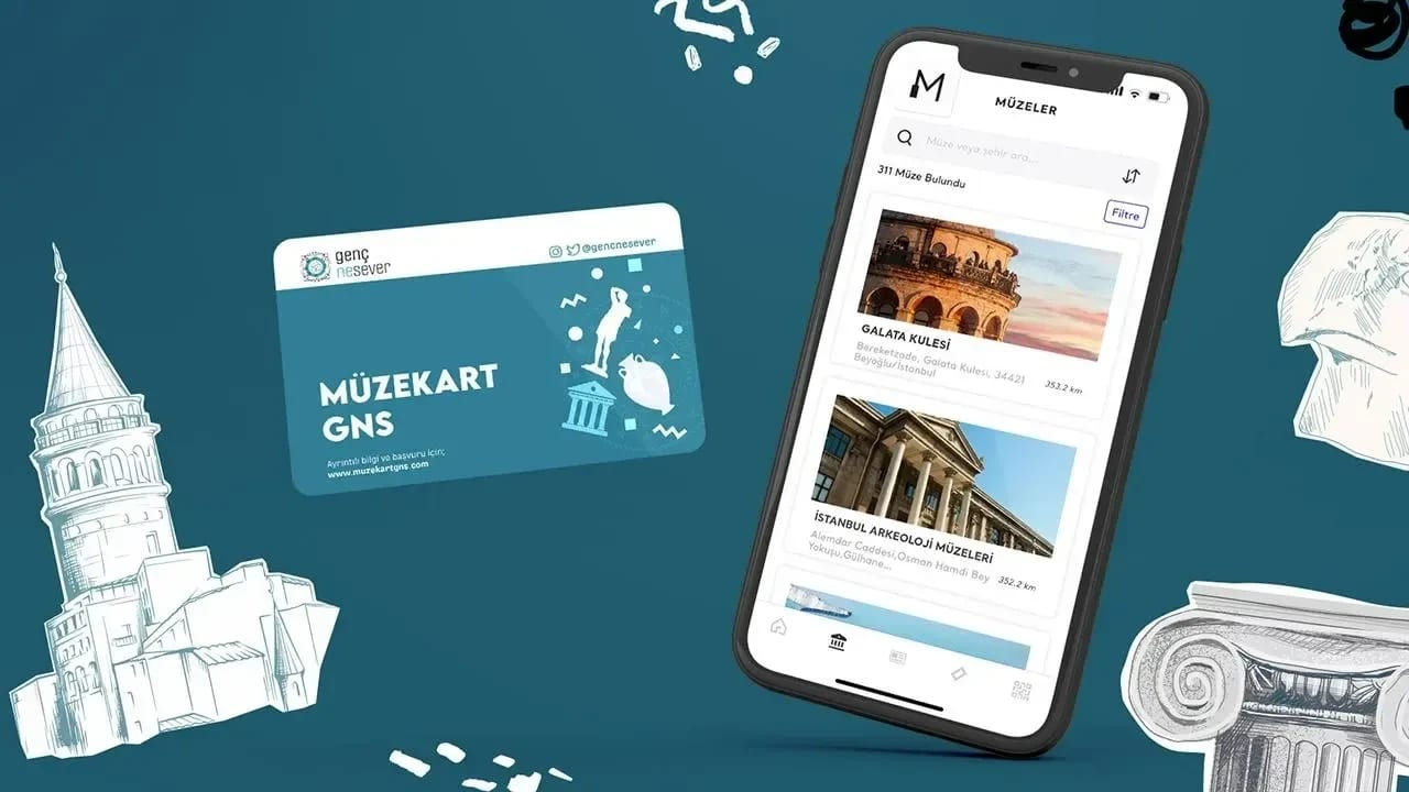 Gençlere Ücretsiz Müzekart GNS Müjdesi