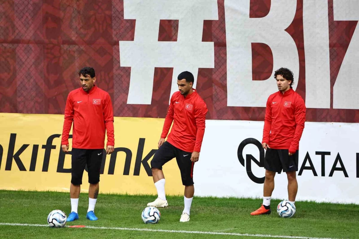 A Milli Takım, Belçika maçının hazırlıklarına başladı
