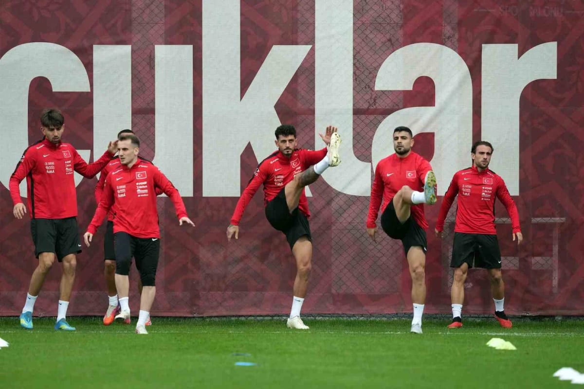 A Milli Takım, Belçika maçının hazırlıklarına başladı