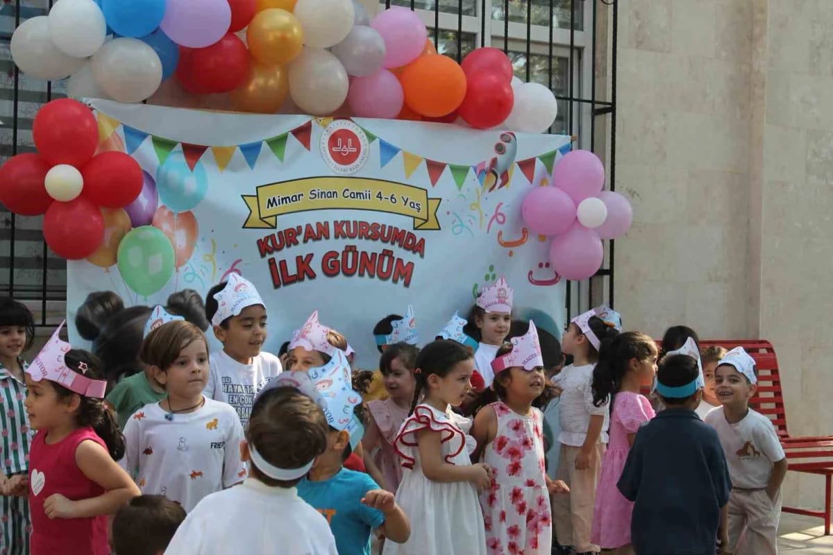 Aydın’da 4-6 yaş Kur’an kurslarında yeni eğitim dönemi başladı