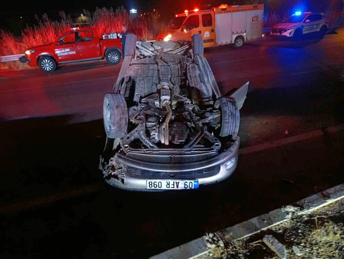 Aydın’da trafik kazası: 3 yaralı