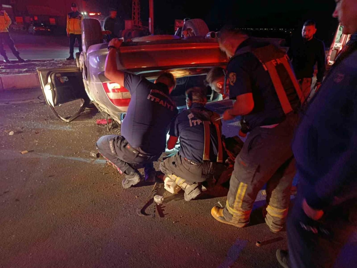Aydın’da trafik kazası: 3 yaralı