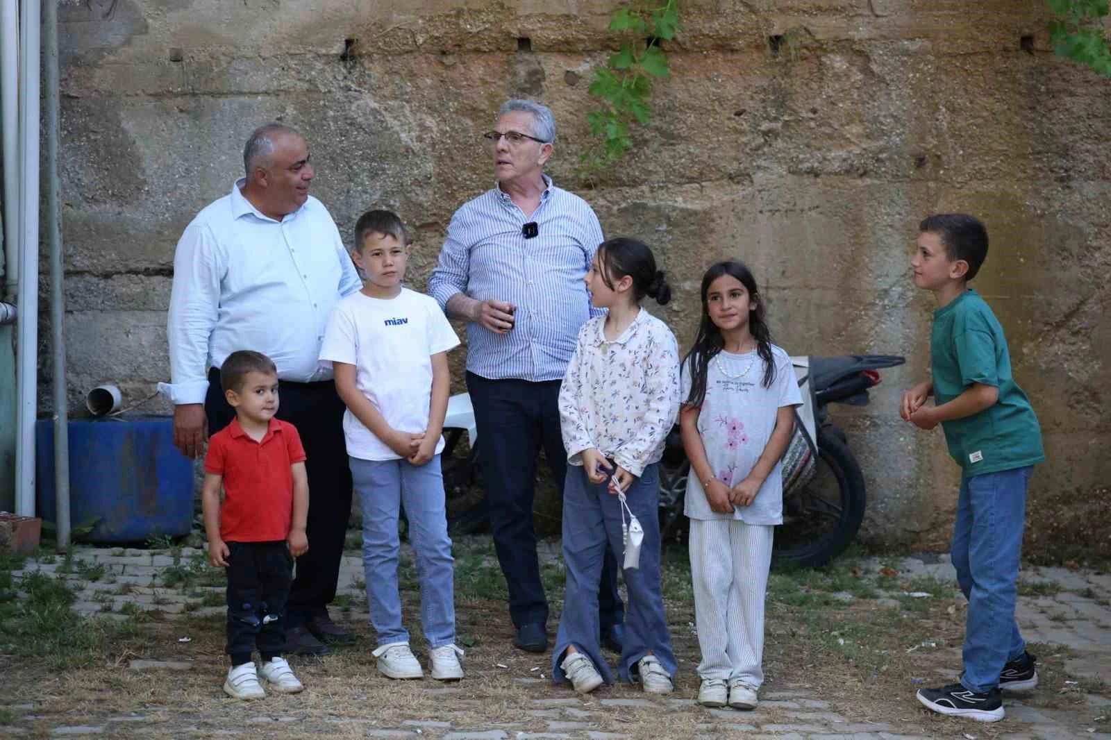 Başkan Tetik çocuklara verdiği sözünü yerine getirdi