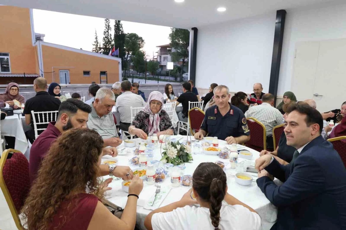 Çine’de 19 Eylül Gaziler Günü dolayısıyla yemek programı düzenlendi
