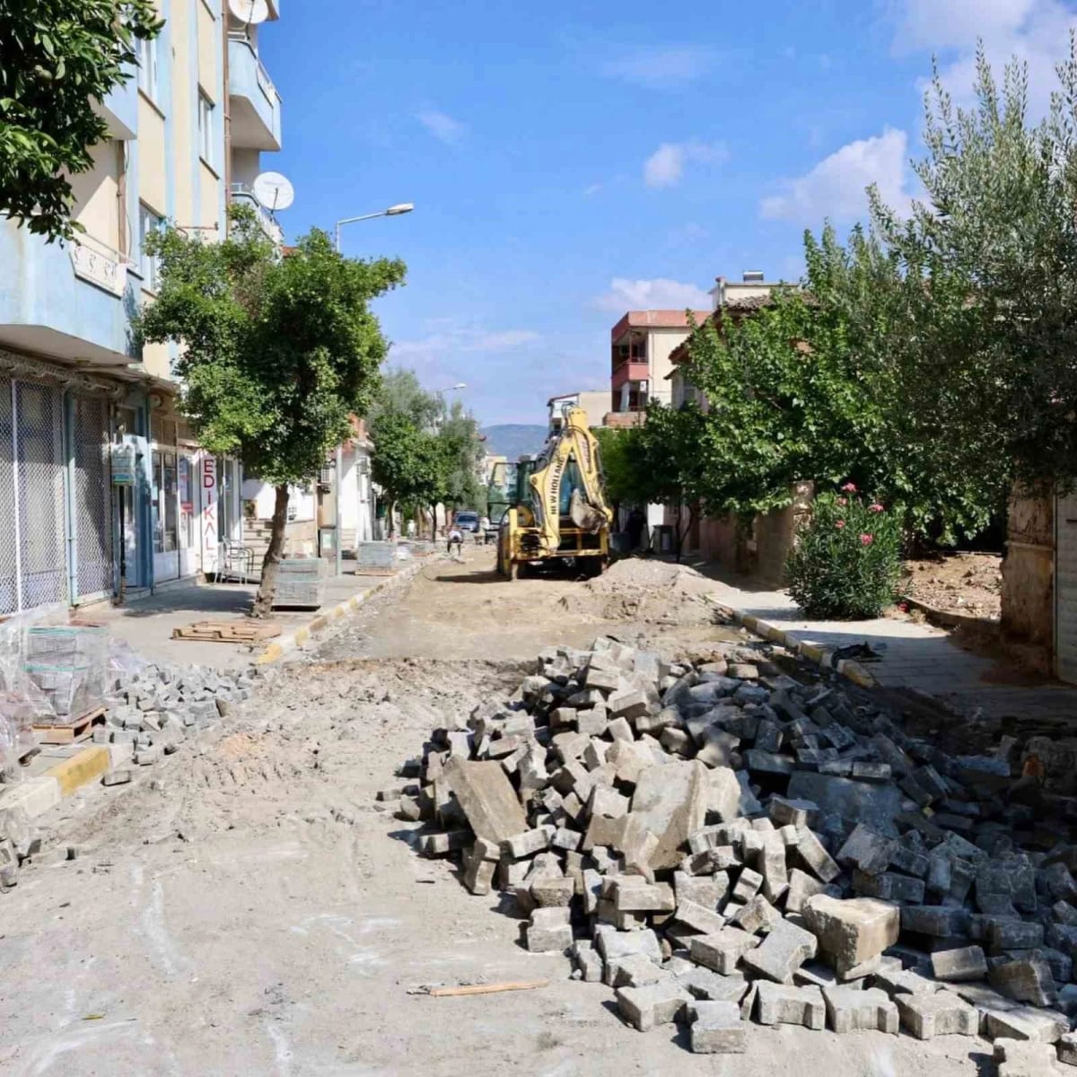 Çine’de o yol araç trafiğine geçici olarak kapanıyor