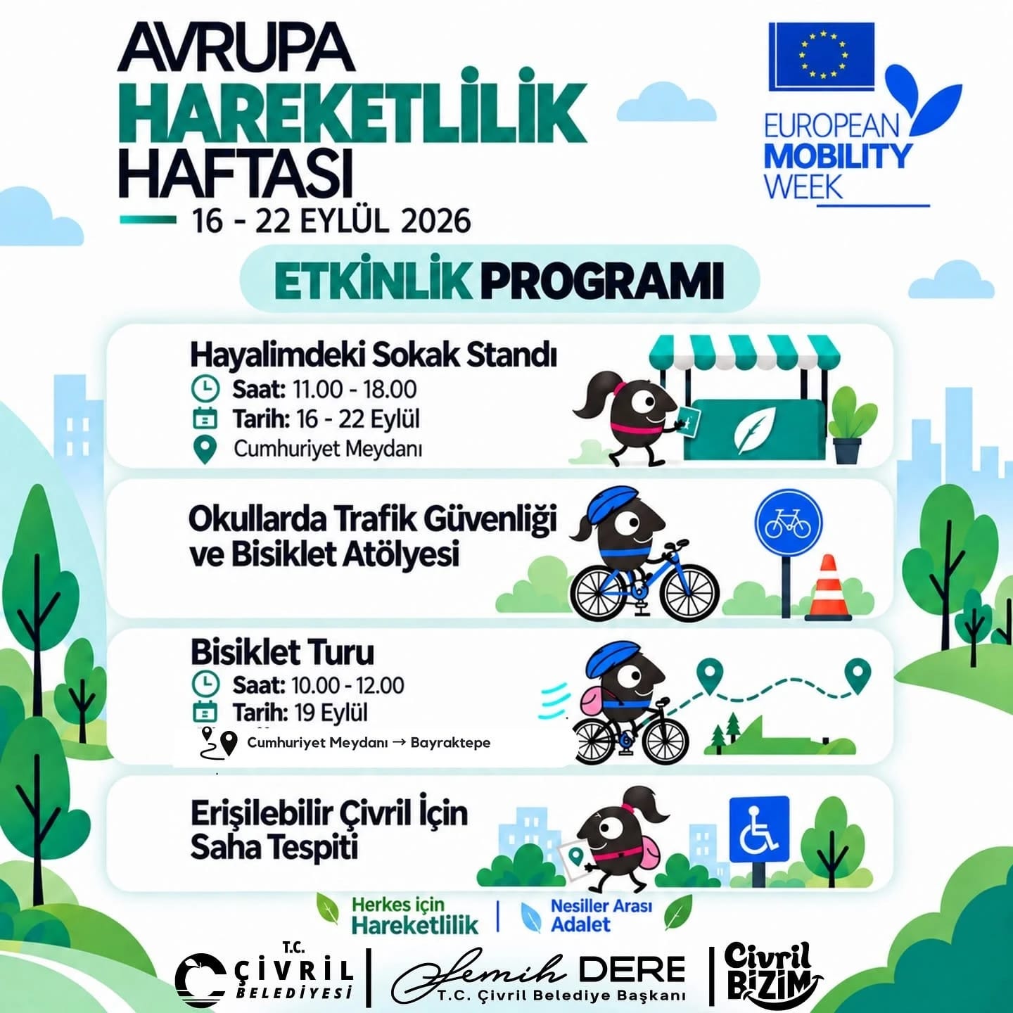 Çivril’de Sağlıklı Yaşam için Pedal Çevrilecek
