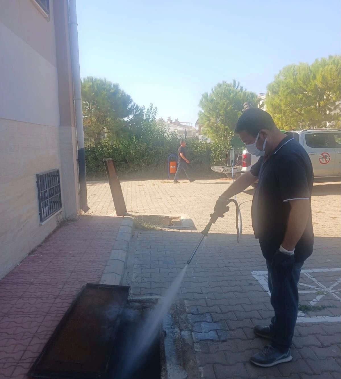 Didim Belediyesi vektörle mücadele çalışmalarını sürdürüyor