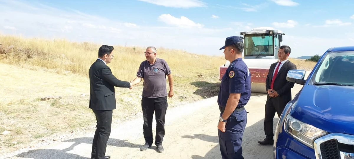 Dumlupınar Kaymakamı Karahan’dan köy ziyaretleri