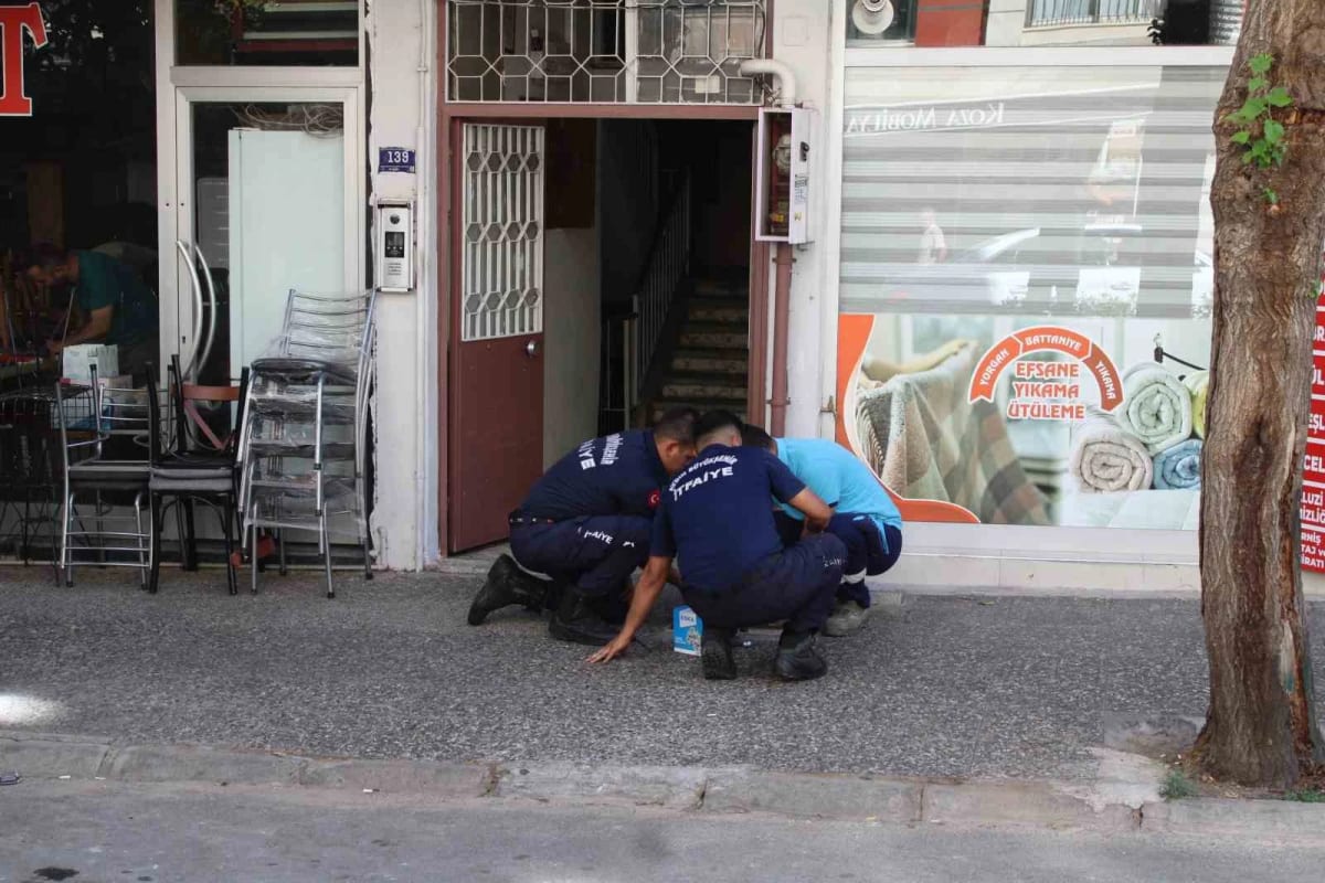 Efeler’de doğal gaz kaçağı paniği, 6 katlı bina tahliye edildi