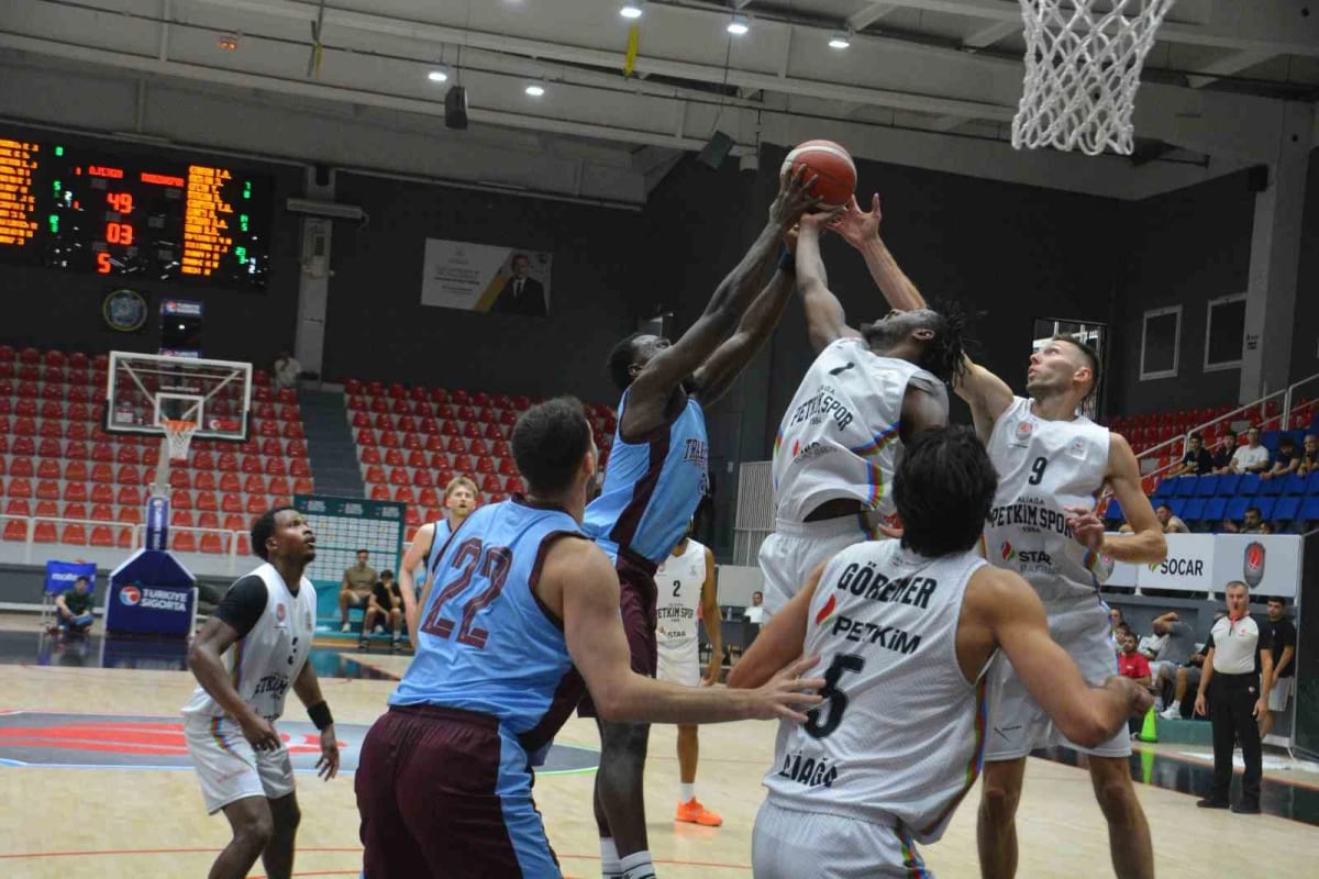 Ege Cup 2026: Aliağa Petkimspor: 91 - Trabzonspor: 73