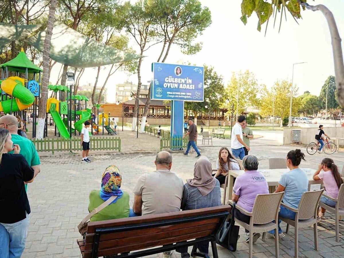 Germencik’te Kayakuş’un hatırası çocuk parkında yaşayacak