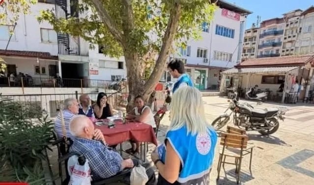 Karacasu’da vatandaşlara sağlık taraması