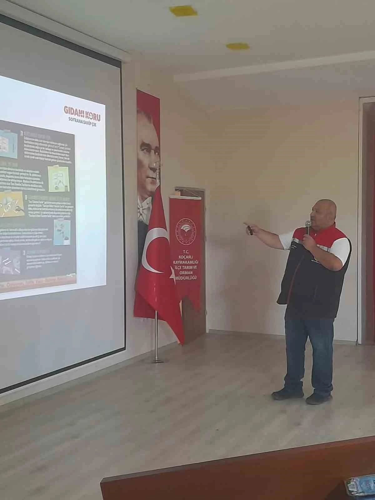 Koçarlı’da öğrenciler gıda israfına karşı bilgilendirildi