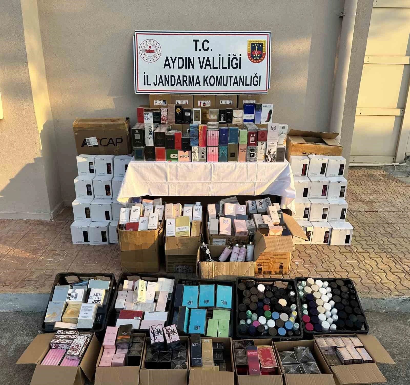 Kuşadası’nda 4 milyon TL değerinde kaçak kozmetik ürün ele geçirildi