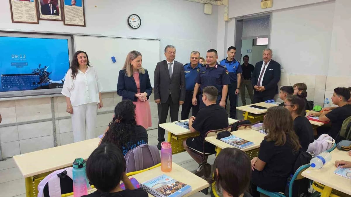 Nazilli’de ders zili çaldı