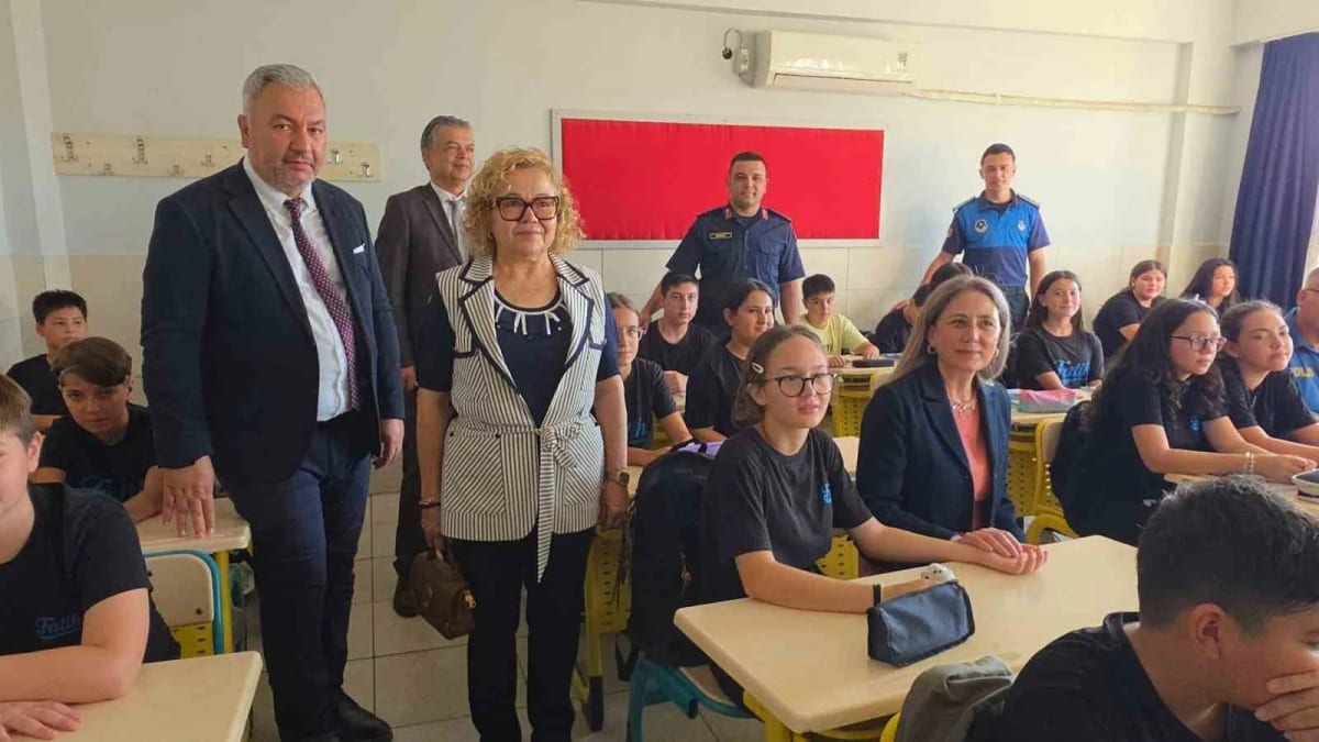 Nazilli’de ders zili çaldı