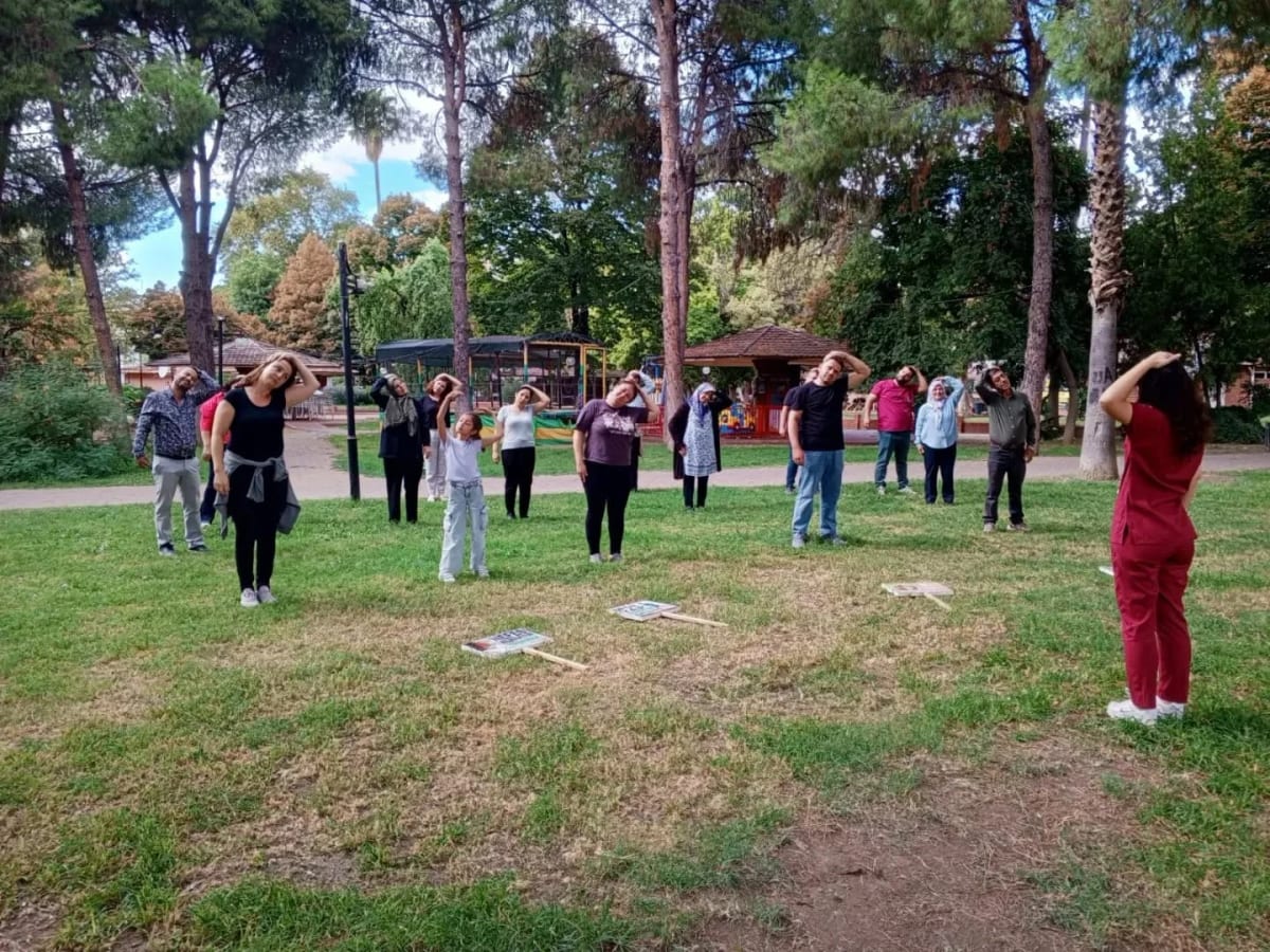 Nazilli’de vatandaşlar sağlıklı yaşam için harekete geçti