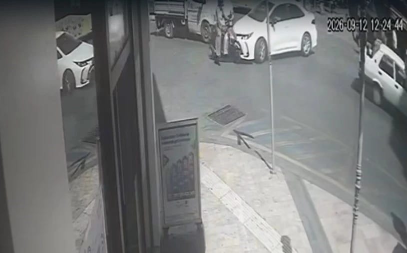 Otomobil ile motosiklet çarpıştı: 1 yaralı