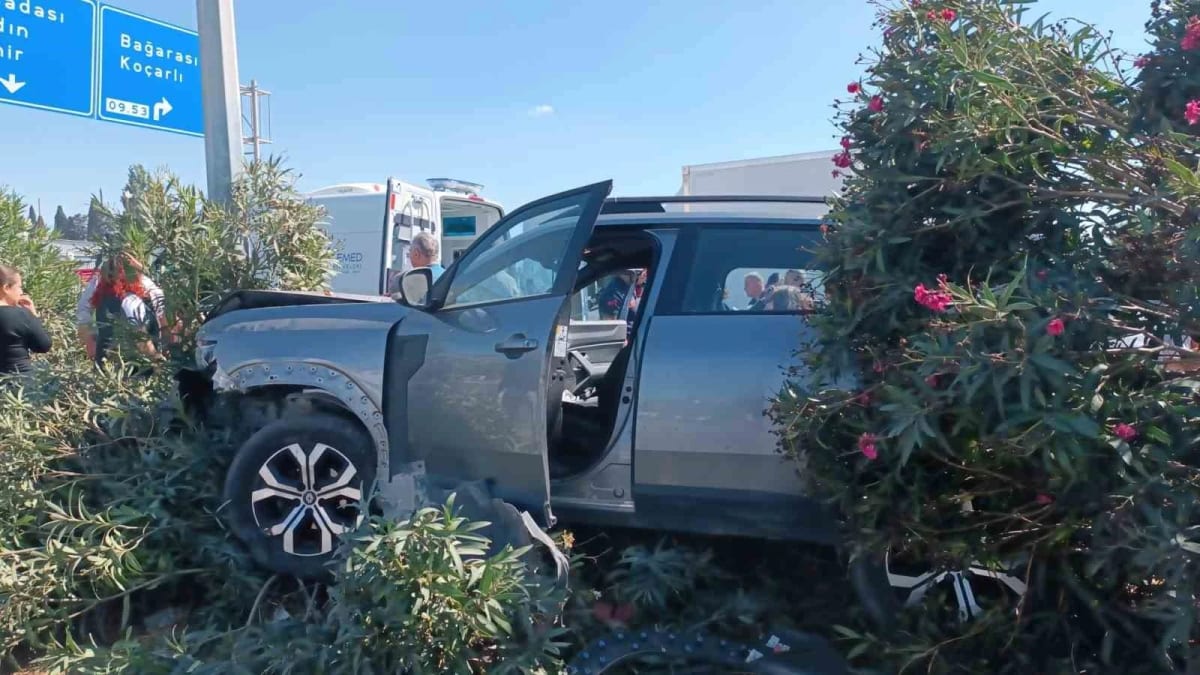 Söke’de trafik kazası: 3 yaralı