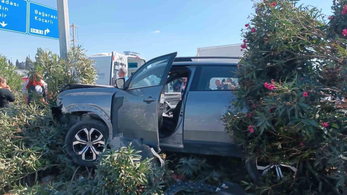 Söke’de trafik kazası: 3 yaralı