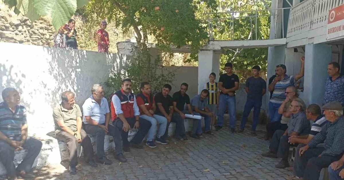 Söke’de üreticilerin sorunları sahada ele alındı