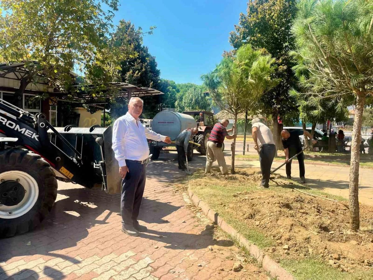 Sultanhisar’da ağaçlandırma çalışmaları sürüyor