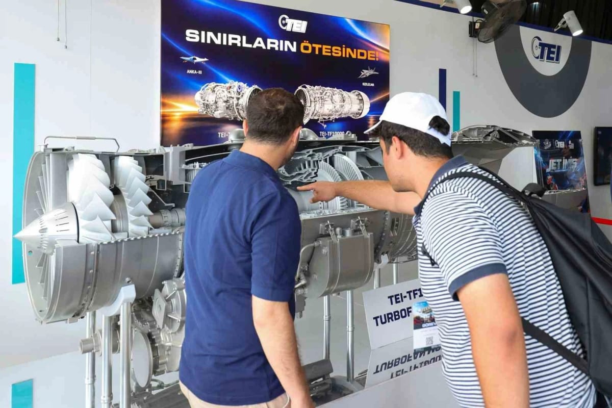 TEI, millî havacılık motorlarıyla TEKNOFEST Güneydoğu Şanlıurfa’da
