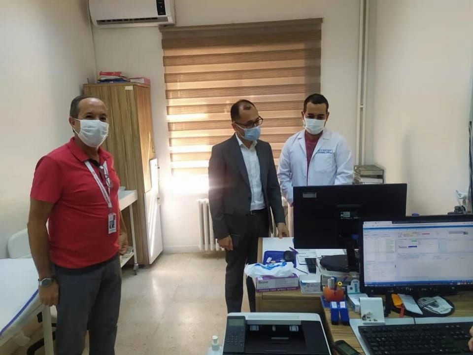 Kaymakam Avşar’dan Hastane Ziyareti