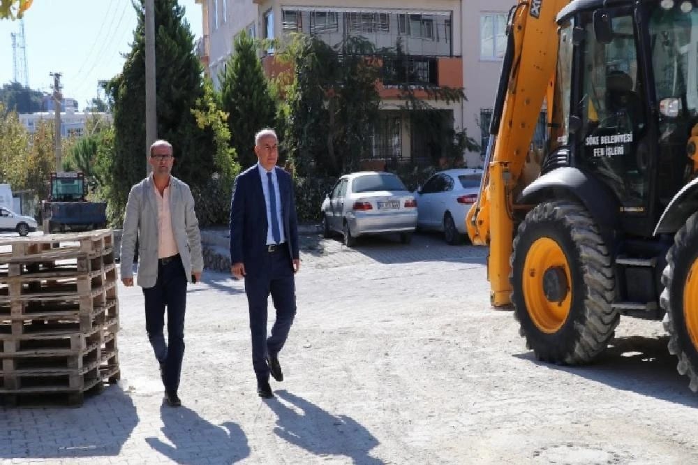 Söke’de Ulaşım Ağına Yeni Yollar Kazandırılıyor, Yol Sorunu Sona Eriyor