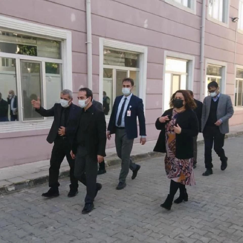 İl Sağlık Müdürü Açıkgöz, ADH Kovid Tanı Ünitesi’nde İncelemede Bulundu