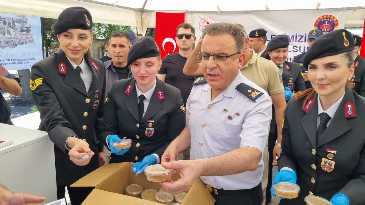 Jandarma’nın 187. Yılında Şehitler için Anlamlı Program