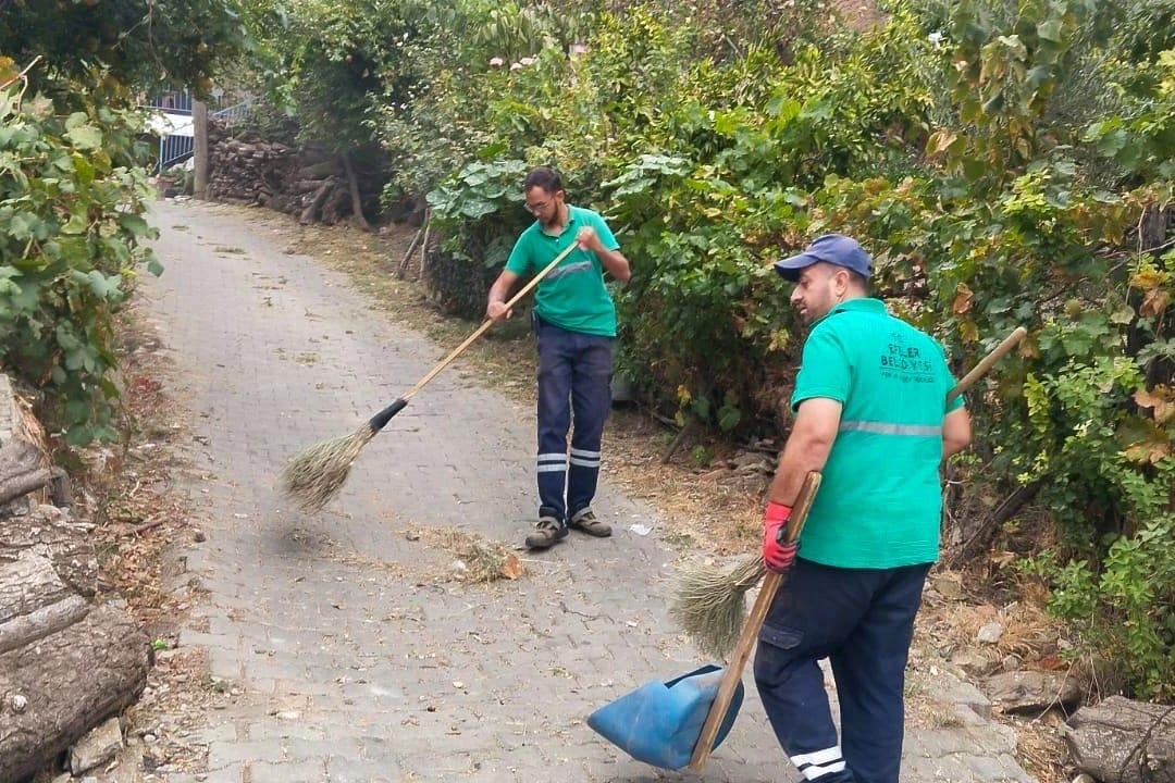 Efeler Belediyesi’nden, Eğrikavak’ta temizlik çalışması