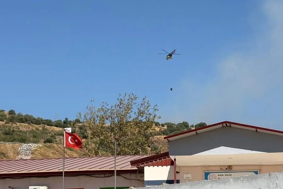 Ekiplerin hızlı müdahalesi can dostları ve hastaneyi yanmaktan kurtardı